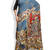 Ferozi multi kalamkari saree pure crepe saree with blouse