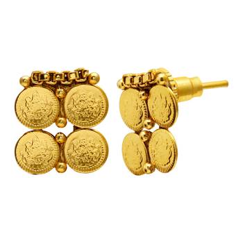 Gold pearl necklace-sets 2