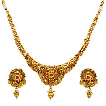 Multicolor pearl necklace-sets 1
