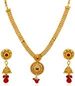 Multicolor ruby necklace-sets