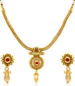 Multicolor pearl necklace-sets