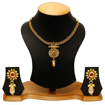 Multicolor pearl necklace-sets 3