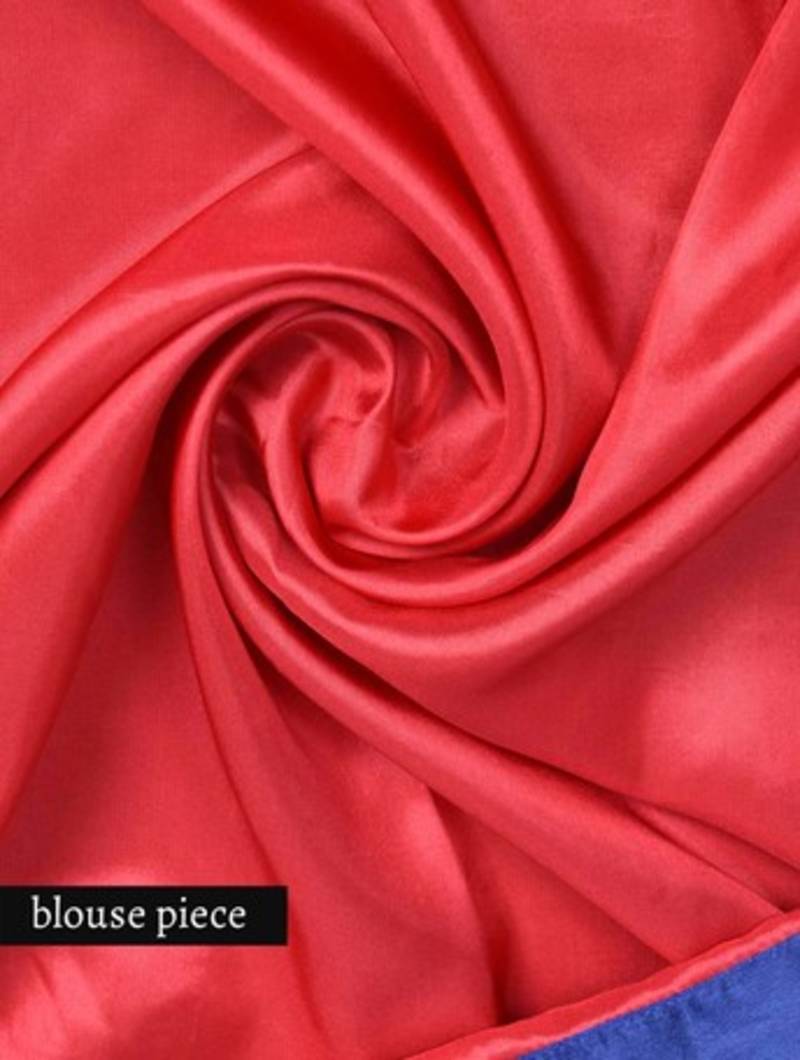 White and blue flourt printed saree satin silk saree