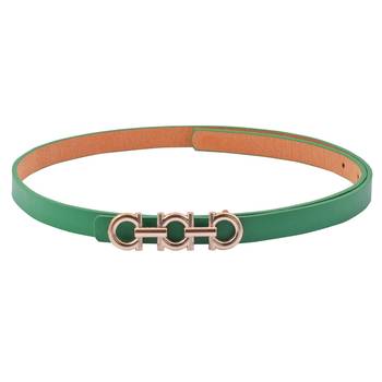 " Floroscent Orange And Green Color" Belt Combo For Womens 3