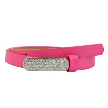 " Leopard Print And Pink Color" Belt Combo For Womens 2
