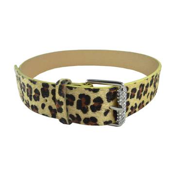 " Leopard Print And Pink Color" Belt Combo For Womens 3