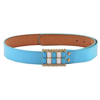 " Blue And Black Color" Belt Combo For Womens 3
