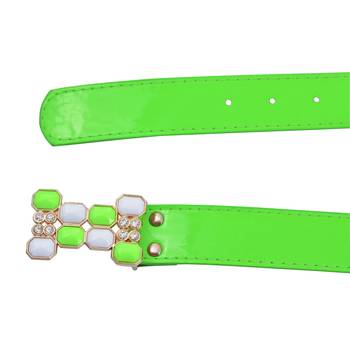 " Green Color" Belt Combo For Womens 3
