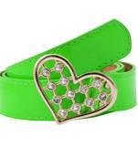 " Green Color" Belt Combo For Womens