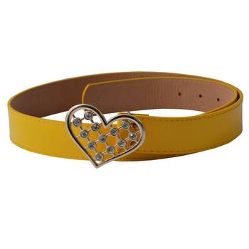" Yellow Color" Belt Combo For Womens 2