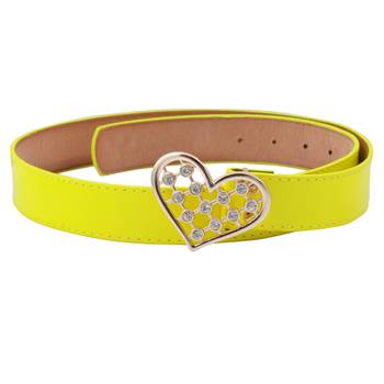 " Yellow Color" Belt Combo For Womens 2