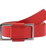 " Red Color" Belt Combo For Womens