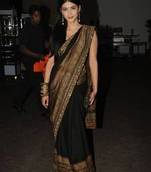 Shruti Hassan Indian traditional bollywood saree, designer saree, party wear saree, facny saree.