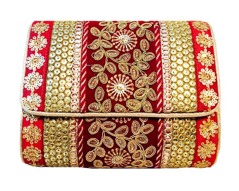 Traditional Ethnic box Clutch CRAFTBAZAR 1695728