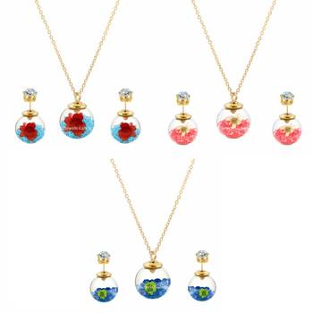 Multicolor cubic zirconia pendants 1