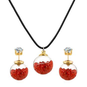 Multicolor cubic zirconia pendants 3