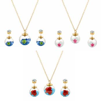 Multicolor cubic zirconia pendants 1