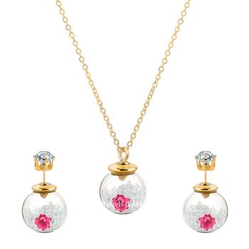 Multicolor cubic zirconia pendants 3