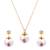 Multicolor cubic zirconia pendants