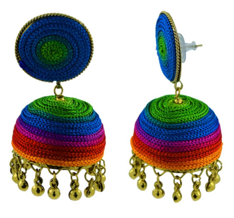 Gold studded jewellery studs