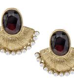 Gold studded jewellery studs