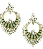 Gold studded jewellery studs