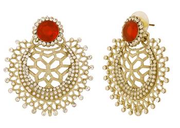 Gold studded jewellery studs 3