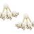 Gold studded jewellery studs