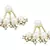 Gold studded jewellery studs