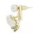 Gold studded jewellery studs