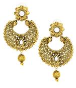 Gold studded jewellery studs