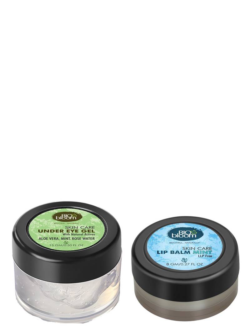 Set of Under Eye Gel and Lip Balm