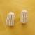 Five line Baali in ( white rhodium )