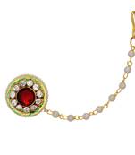 Desi Lock Wedding Special designer Maang tikka For Women & Girls