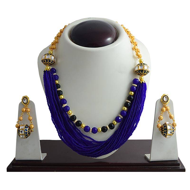 Multicolor Diamond Necklace Sets