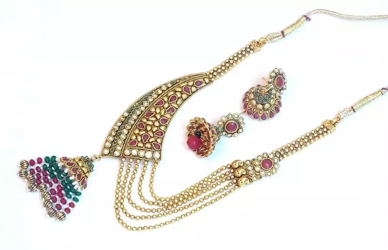 Royal elegant bridal wear set 1078