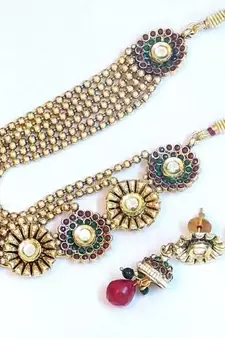 Royal elegant bridal wear set 1081