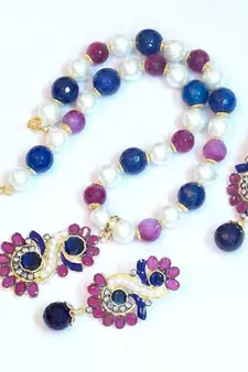 Royal elegant bridal wear set 1091