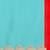 Blue embroidered chiffon saree with blouse