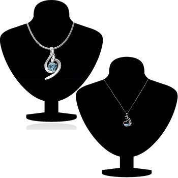 Blue crystal jewellery-combo 2