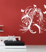 Modern Face wall decal