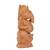 Wooden Ganesh Statue - Lord Ganesha Wood Sculpture Elephant Hindu Deity God Figurine
