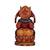 Handmade Meena Work Three Heads God Of Good Luck Ganesh Statue Idol