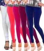 Multicolor Churidar Komal 5Pc Cotton Leggings