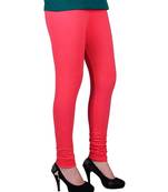Fancy Pink Churidar Komal Cotton Leggings 209