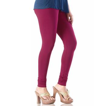 Maroon Churidaar Komal Cotton Leggings 211 1