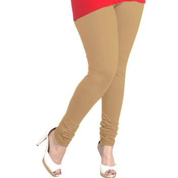 Beige Churidaar Komal Cotton Leggings 213 1