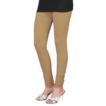 Beige Churidaar Komal Cotton Leggings 215 1