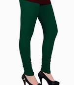 Green Churidaar Komal Cotton Leggings 226