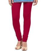 Magenta Churidaar Komal Cotton Leggings 230